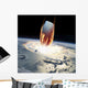 Massive Asteroid Enters Atmosphere Wall Decal