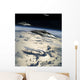 Small Fleet Flying Saucers Vertical Wall Decal