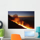 Mount Etna Lava Flow Wall Decal Design 5