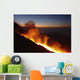Mount Etna Lava Flow Wall Decal Design 5