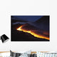 Mount Etna Lava Flow Wall Decal Design 3