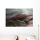 Mount Etna Lava Flow Wall Decal Design 2