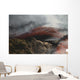 Mount Etna Lava Flow Wall Decal Design 2