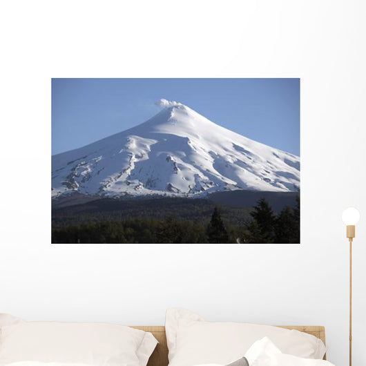 Villarrica Steaming Crater Araucania Wall Decal
