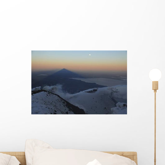 Villarrica Summit with Shadow Wall Decal