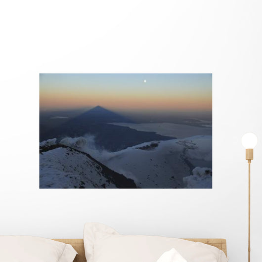 Villarrica Summit with Shadow Wall Decal