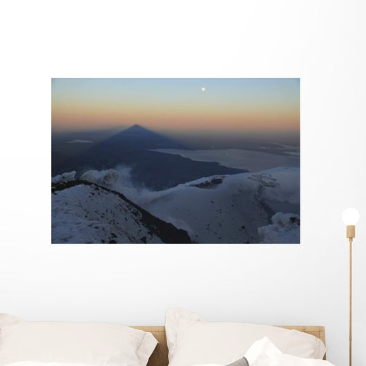 Villarrica Summit with Shadow Wall Decal