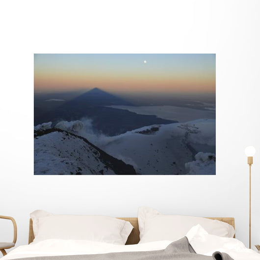 Villarrica Summit with Shadow Wall Decal