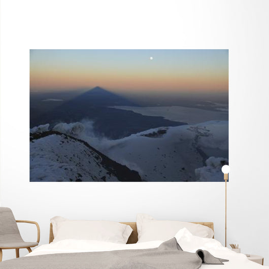 Villarrica Summit with Shadow Wall Decal