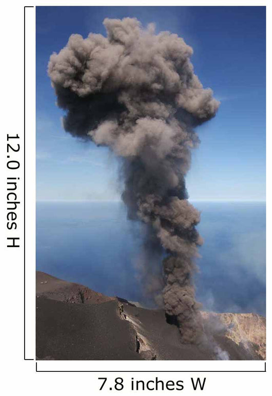 Stromboli Ash Eruption Aeolian Wall Decal