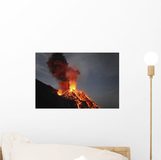 Stromboli Eruption Aeolian Islands Wall Decal Design 9