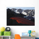 Mount Etna Lava Flow Wall Decal Design 1
