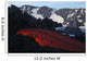 Mount Etna Lava Flow Wall Decal Design 1