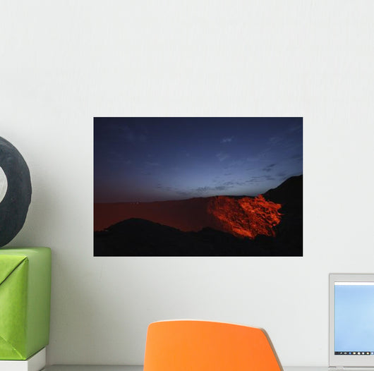 Erta Ale Morning Dawn Wall Decal