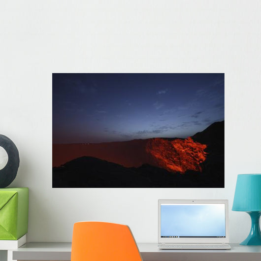Erta Ale Morning Dawn Wall Decal