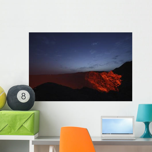 Erta Ale Morning Dawn Wall Decal