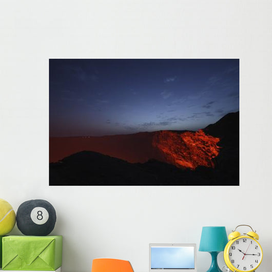 Erta Ale Morning Dawn Wall Decal