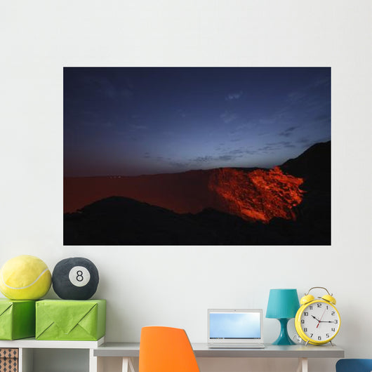 Erta Ale Morning Dawn Wall Decal
