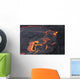 Erta Ale Lava Lake Wall Decal Design 2