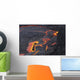 Erta Ale Lava Lake Wall Decal Design 2