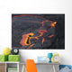 Erta Ale Lava Lake Wall Decal Design 2
