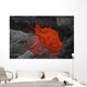 Erta Ale Fountaining Lava Wall Decal Design 4