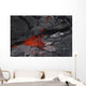 Erta Ale Fountaining Lava Wall Decal Design 2