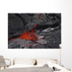 Erta Ale Fountaining Lava Wall Decal Design 2