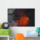 Erta Ale Fountaining Lava Wall Decal Design 1