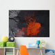 Erta Ale Fountaining Lava Wall Decal Design 1
