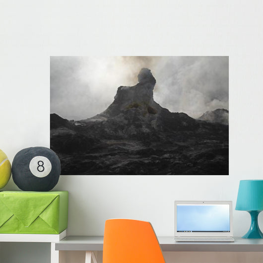 Erta Ale Steaming Hornito Wall Decal