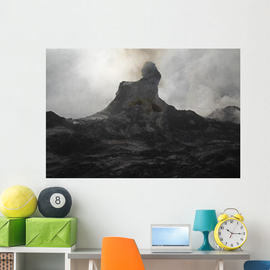 Erta Ale Steaming Hornito Wall Decal