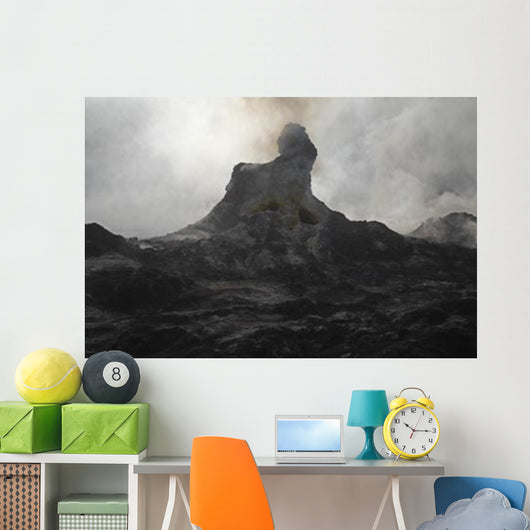 Erta Ale Steaming Hornito Wall Decal
