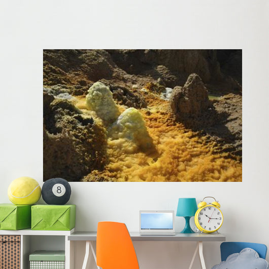 Dallol Geothermal Area Danakil Wall Decal Design 5