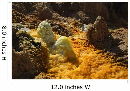 Dallol Geothermal Area Danakil Wall Decal Design 5