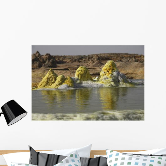 Dallol Geothermal Area Danakil Wall Decal Design 4