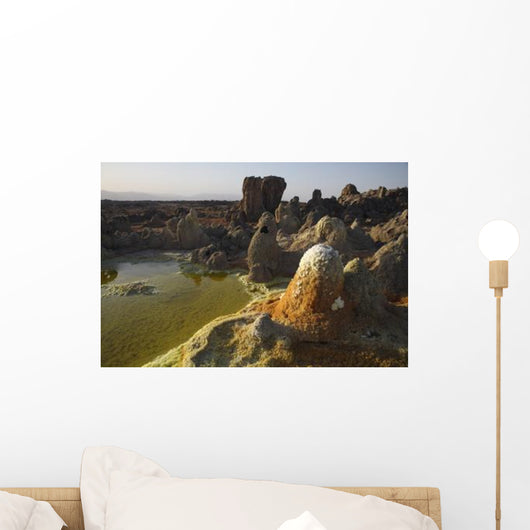 Dallol Geothermal Area Danakil Wall Decal Design 2