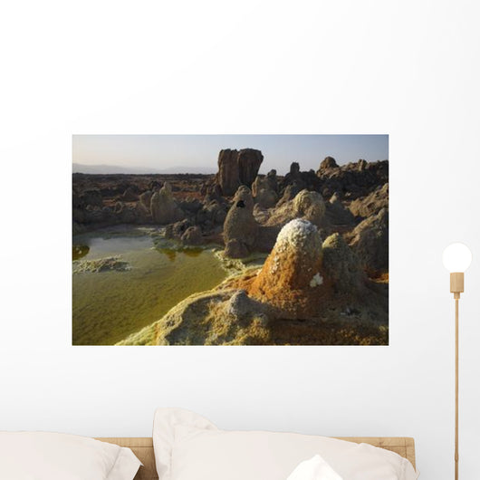 Dallol Geothermal Area Danakil Wall Decal Design 2