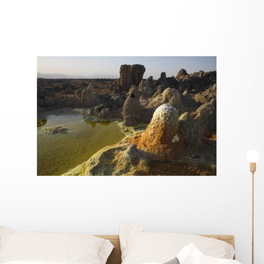 Dallol Geothermal Area Danakil Wall Decal Design 2