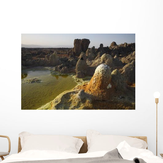 Dallol Geothermal Area Danakil Wall Decal Design 2