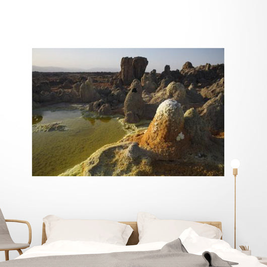 Dallol Geothermal Area Danakil Wall Decal Design 2