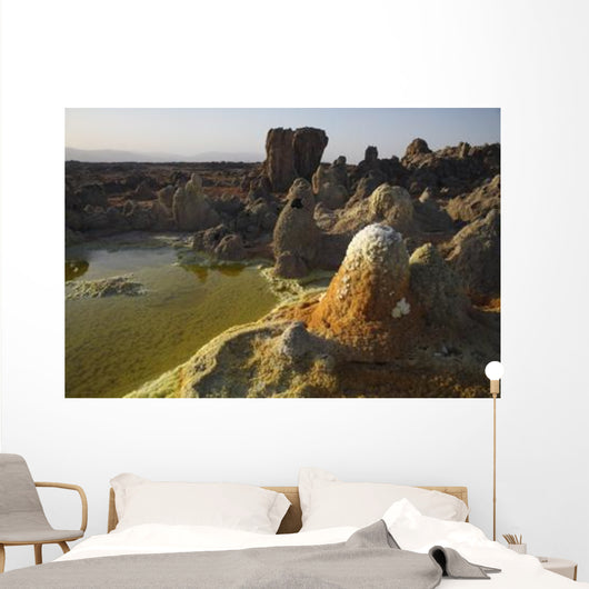 Dallol Geothermal Area Danakil Wall Decal Design 2