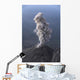 Santiaguito Ash Eruption Guatemala Wall Decal Design 2