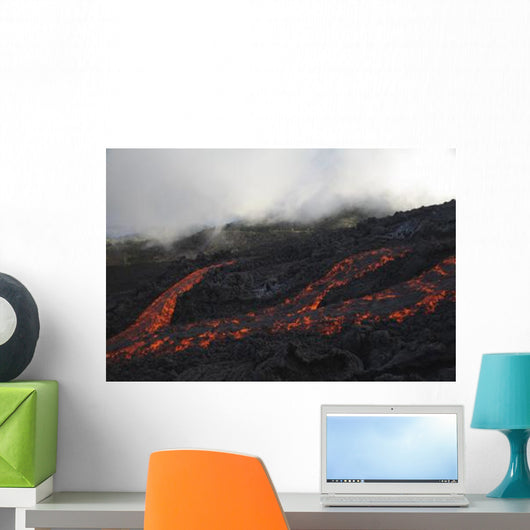 Pacaya Lava Flows Guatemala Wall Decal