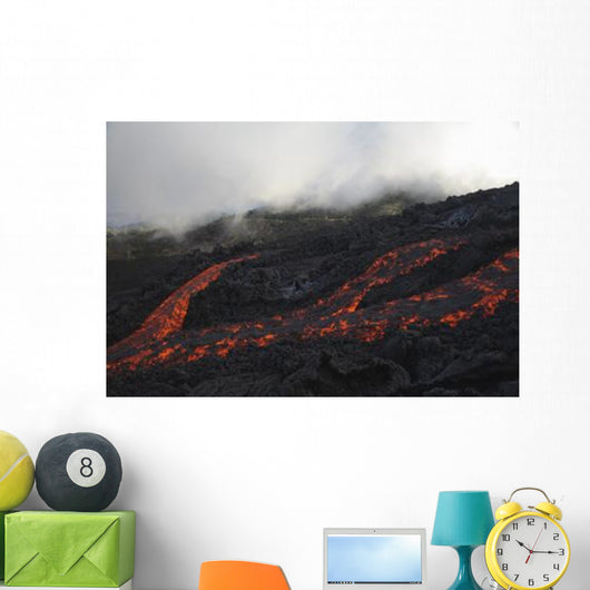 Pacaya Lava Flows Guatemala Wall Decal
