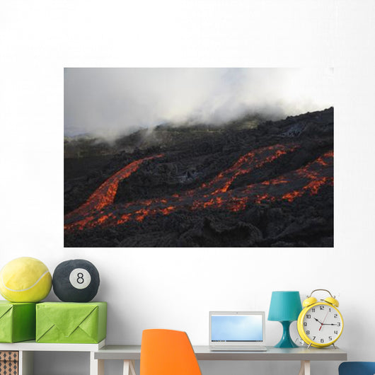 Pacaya Lava Flows Guatemala Wall Decal