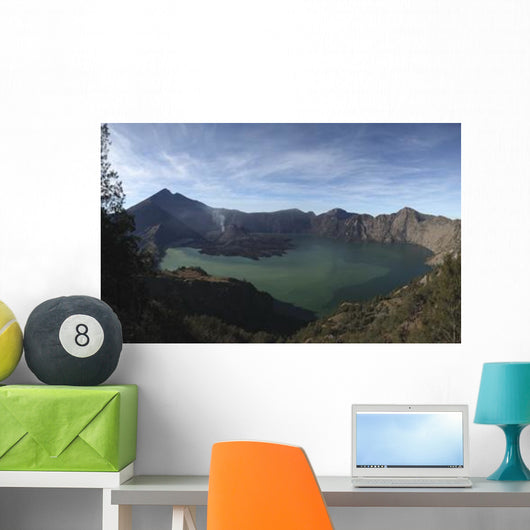Rinjani Eruption Lombok Island Wall Decal