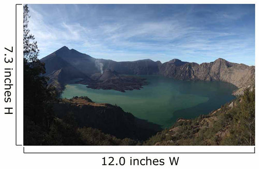 Rinjani Eruption Lombok Island Wall Decal