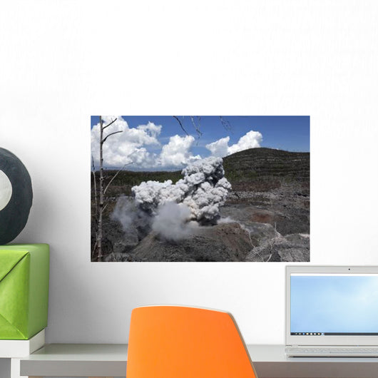 Ibu Eruption Halmahera Island Wall Decal
