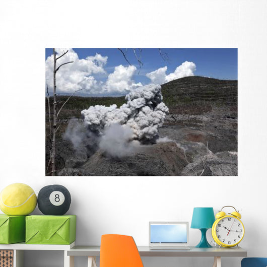Ibu Eruption Halmahera Island Wall Decal